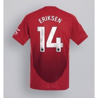 Maglie da calcio Manchester United Christian Eriksen #14 Prima Maglia 2024-25 Manica Corta